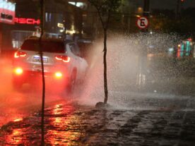 chuva em Curitiba temporal