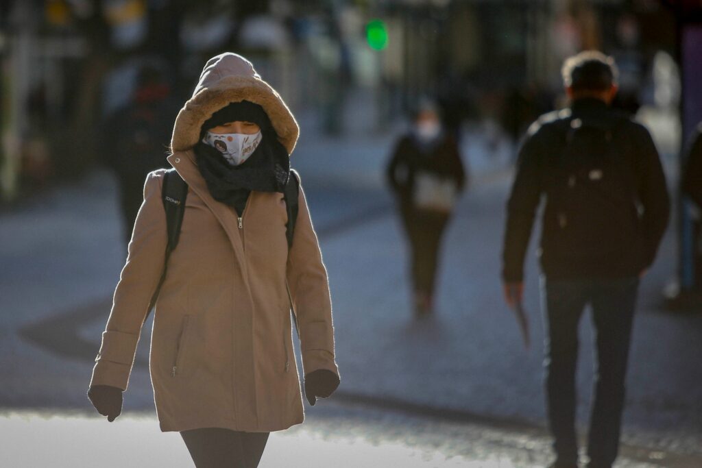 Frio no Paraná: terça-feira permanece gelada em todo o Estado