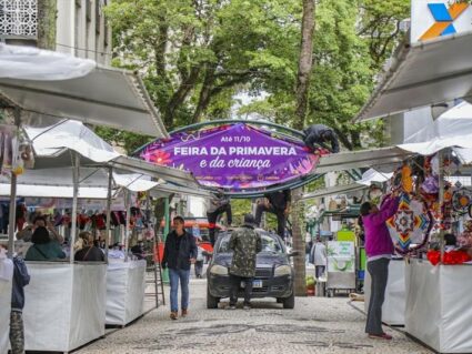 Tradicionais feirinhas da Primavera começam em Curitiba