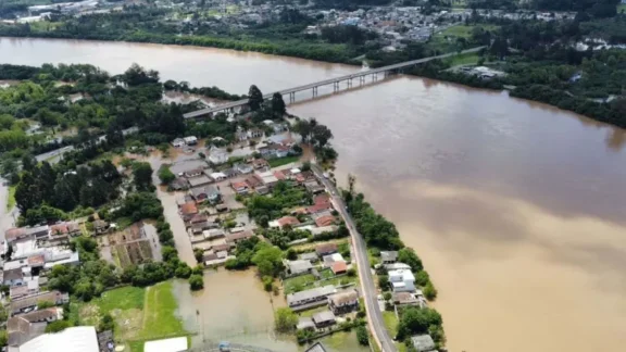 Estudo busca reduzir os efeitos das cheias no Rio Iguaçu, em União da Vitória