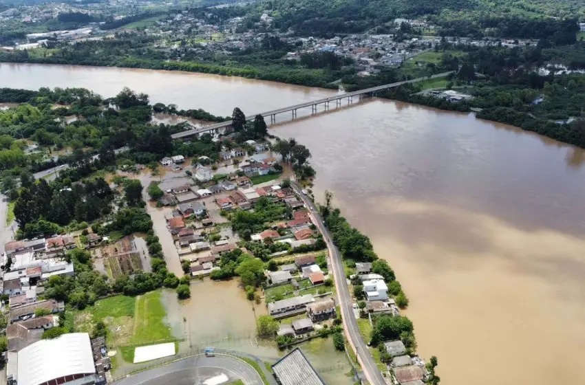 Estudo busca reduzir os efeitos das cheias no Rio Iguaçu, em União da Vitória