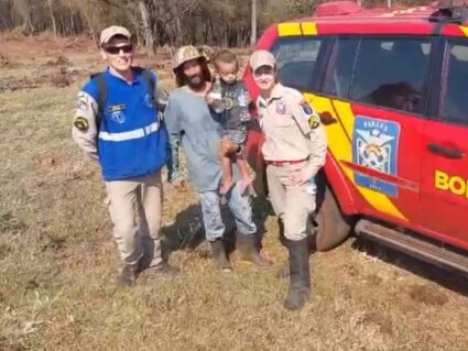 Menino é encontrado com vida após dois dias desaparecido no Paraná