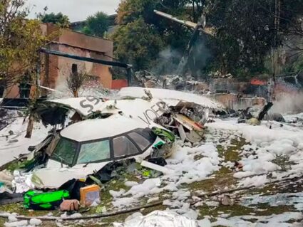 Bagagens que estavam no avião da Voepass já estão na sede da empresa