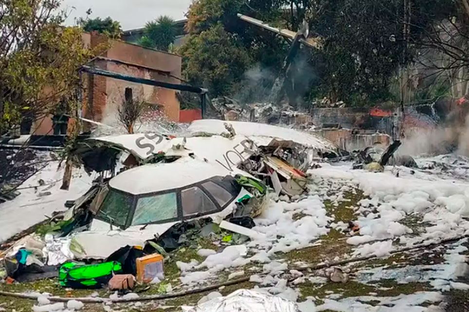 Bagagens que estavam no avião da Voepass já estão na sede da empresa