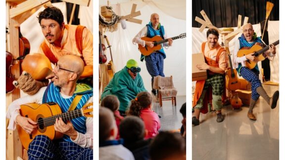 Espetáculo ‘Bichos e Buchichos’ transforma creches de Curitiba em palcos de imaginação e música