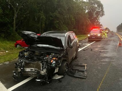 Jovem de 23 anos morre em acidente na BR-277, em Irati