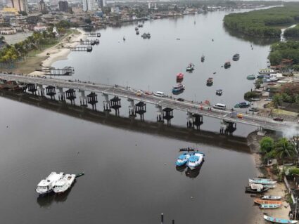 Ponte entre Ilha dos Valadares e centro de Paranaguá tem tráfego liberado