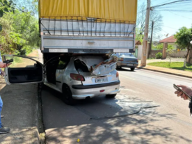 carro teto arrancado Cascavel