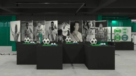 Coritiba divulga imagens de novo museu no Couto Pereira