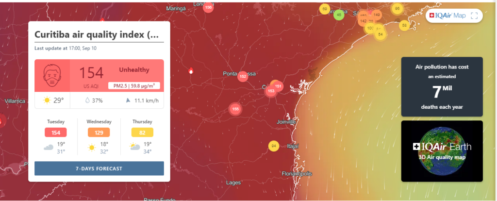 iqair-qualidade-do-ar-curitiba-insalubre-curitiba-ar-pequim