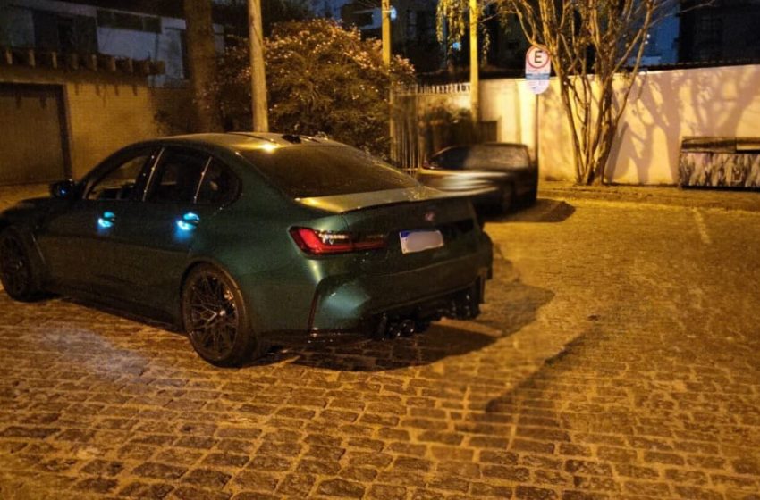 Motorista de BMW é preso após perseguição, em Curitiba