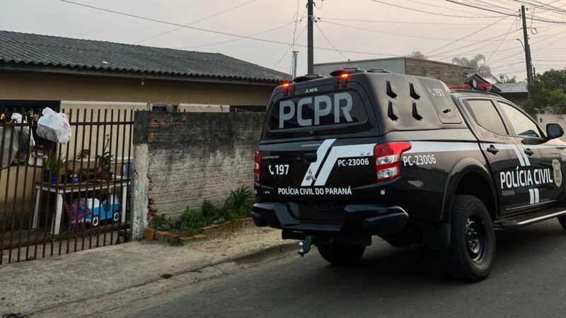 Quadrilha que traficava drogas em Prudentópolis é alvo de operação