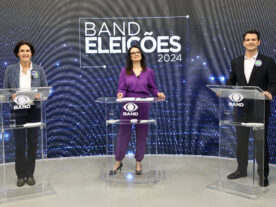 Pimentel e Cristina debate da Band