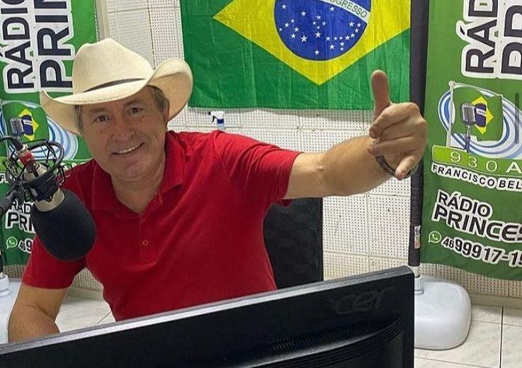 Radialista é morto ao reagir a assalto em Francisco Beltrão