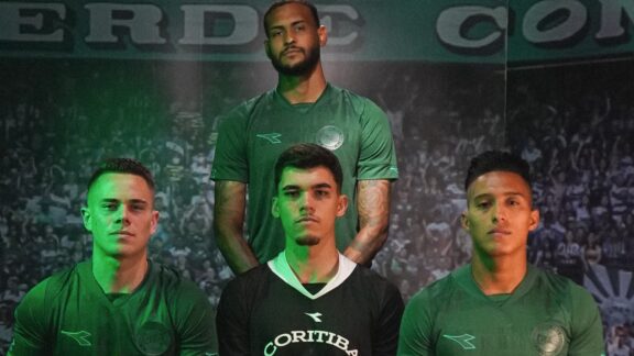 Coritiba registra recorde de vendas de novo uniforme