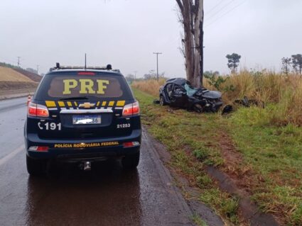 Policial do Paraná morre em grave acidente no norte do estado