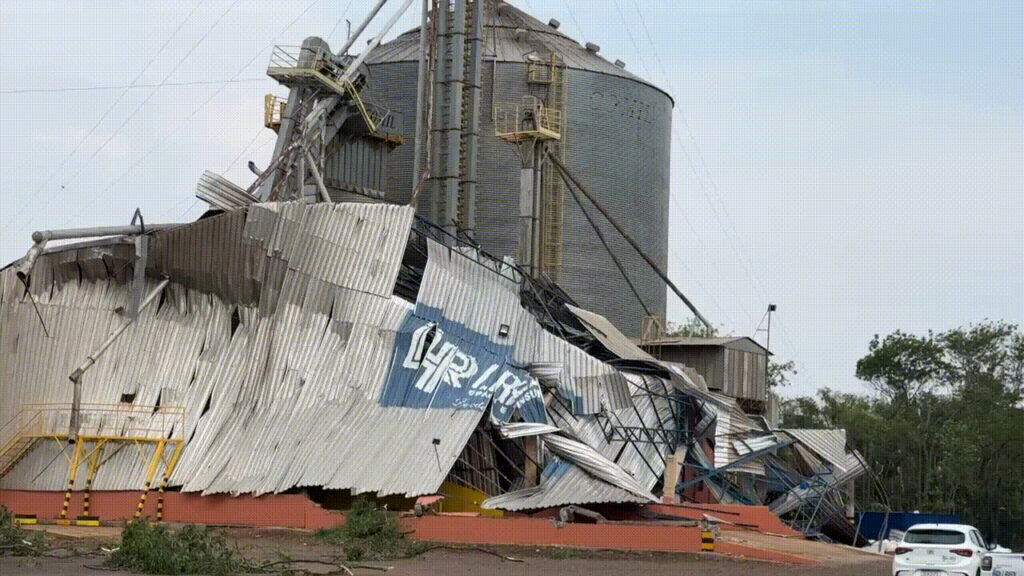 Ciclone extratropical deixa rastro de destruição no Paraná