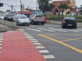 novo viaduto do Orleans Curitiba