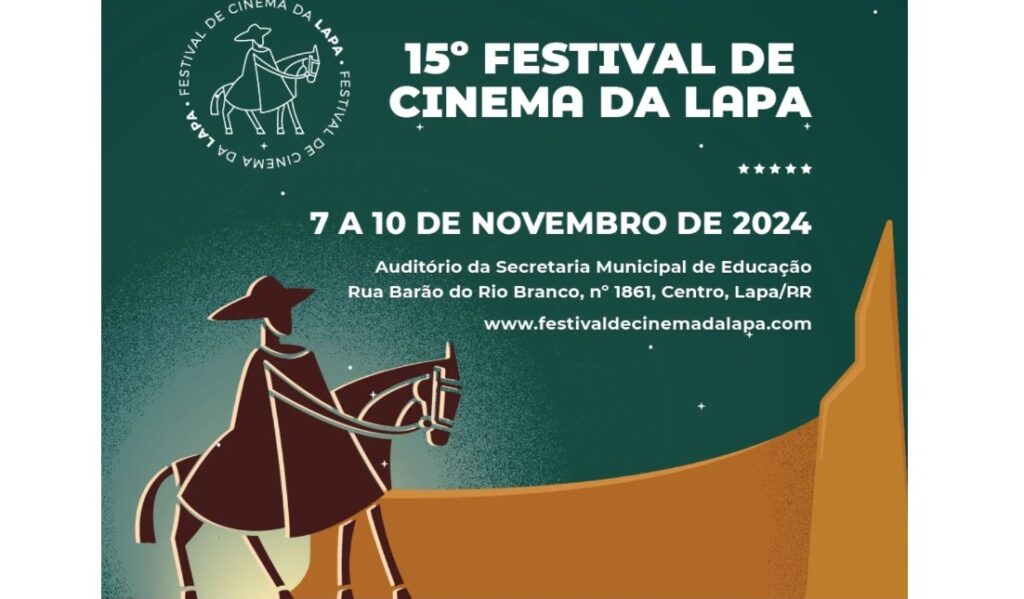 15° Festival de Cinema da Lapa exibirá mais de 25 filmes e documentários gratuitos; veja a programação!