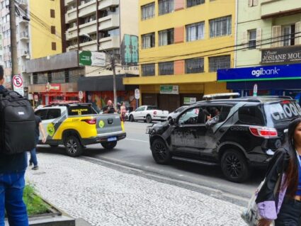 Suspeito de atentado a tiros no Centro de Curitiba é preso