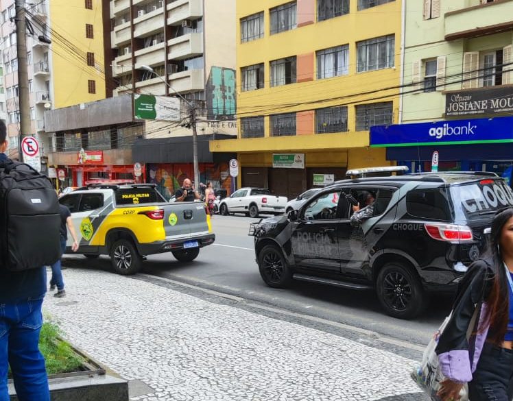 Suspeito de atentado a tiros no Centro de Curitiba é preso