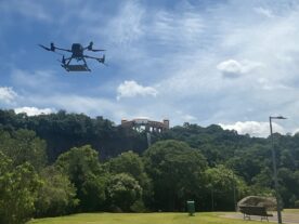 Entrega Delivery por drones em Curitiba faz voo inaugural na quarta