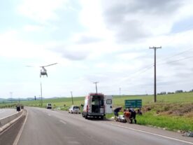 Idoso morre após ser atropelado na BR-369, em Jataizinho