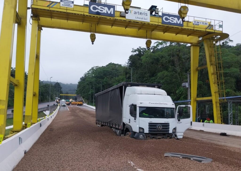 Trecho da BR-376, em Guaratuba, será interditado na segunda (11)