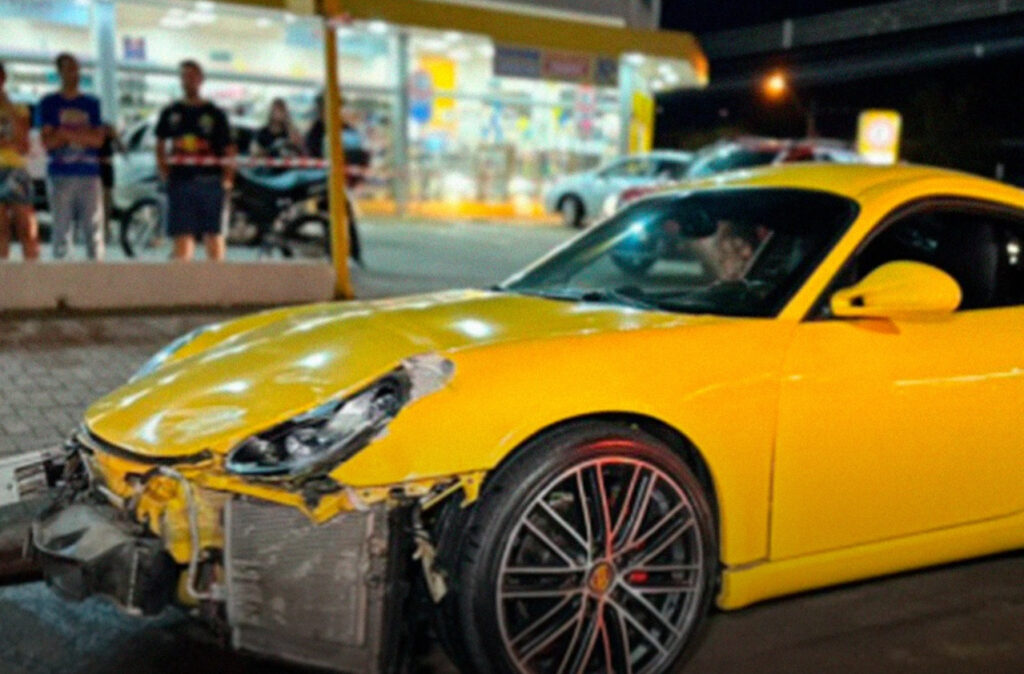 Motorista de Porsche que atropelou e matou jovem em Maringá é denunciado pelo Ministério Público