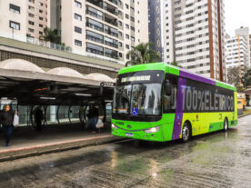 ônibus-elétrico-curitiba-Curitiba define dez propostas para enfrentar as mudanças climáticas