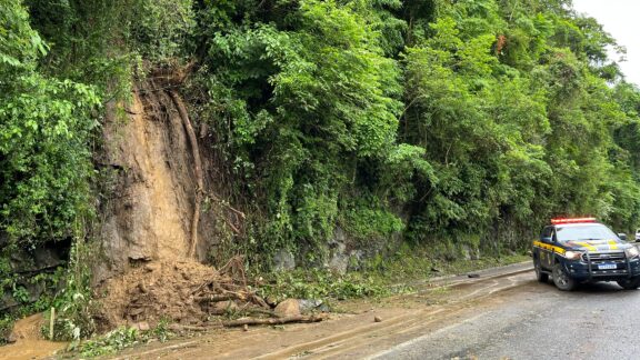 BR-277: ainda não há previsão de liberação de trecho na Serra do Mar