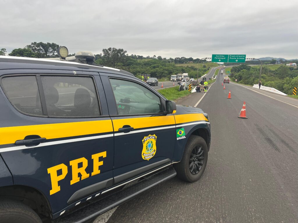 Acidente na BR-277 em Prudentópolis deixa dois mortos