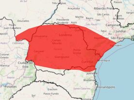 Chuvas no Paraná 383 cidades estão sob alerta de grande perigo