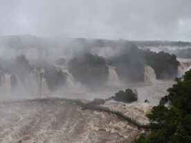 Vazão das Cataratas ultrapassa 7,8 milhões litros d’água por segundo