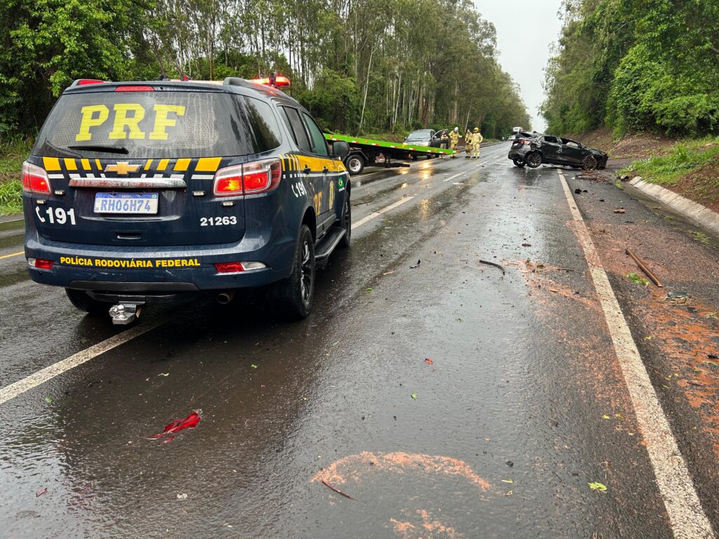 Jovem fica gravemente ferido em quarta ocorrência registrada na BR-376 nesta tarde (20)