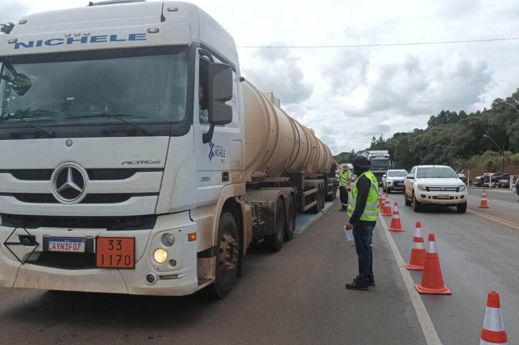 Paraná altera fiscalização por excesso de peso nas rodovias