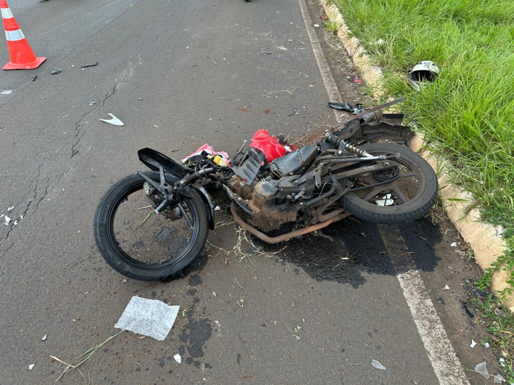 Motociclista morre em acidente com carro na BR-369, em Ibiporã