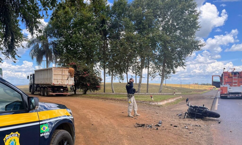 Motociclista de Curitiba morre em acidente na BR-373