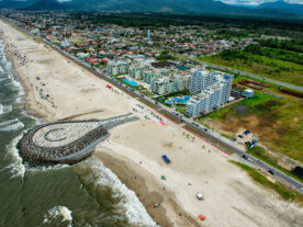 obras Orla de Matinhos